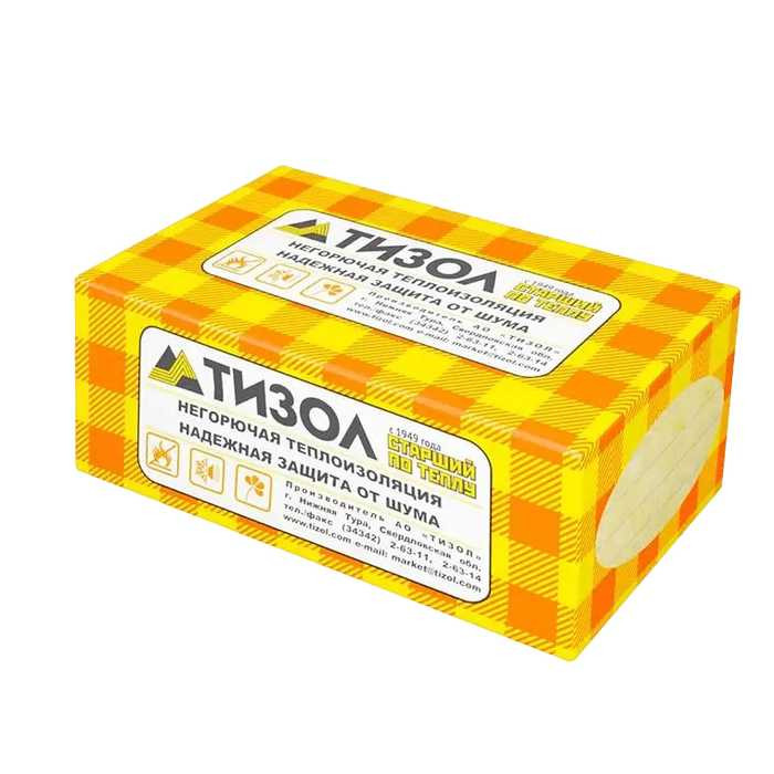 Утеплитель Тизол БЛОК 50 70х500х1000